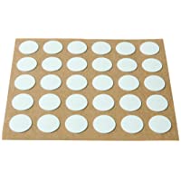 Los mejores  - Brinox B77900B Embellecedor cubre-tornillos adhesivo- Blanco- Set de 30 Piezas